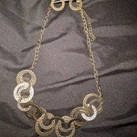 Treasure tease brass necklace hotsell